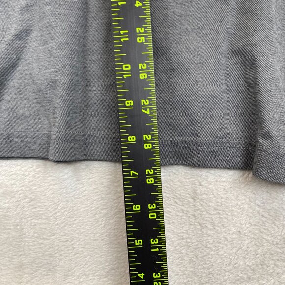 Travis Mathew Mens Polo Shirt Size XL Gray Cotton Blend Short Sleeve Casual - Picture 6 of 8